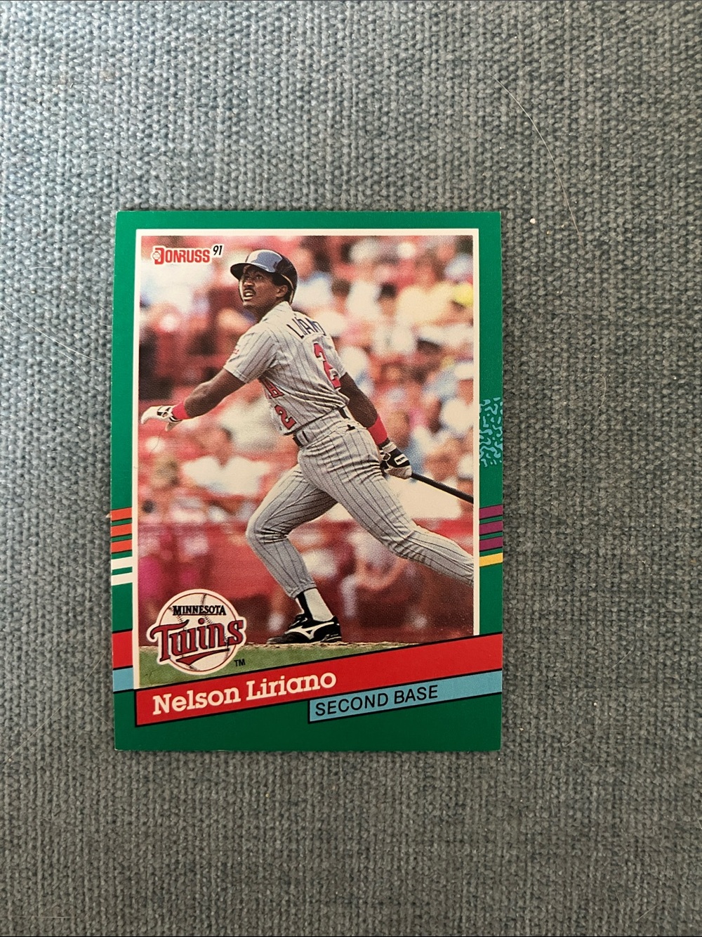 1991 Donruss Minnesota Twins Baseball Card Trading Card